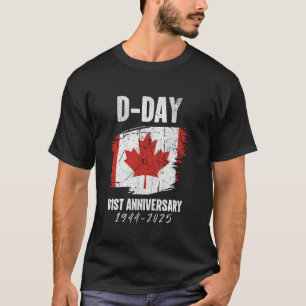 Gedenktag zum 81. Jahrestag von D-Day 1944-2025 Ve T-Shirt
