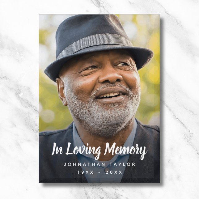 Gedenktribut an Foto Button (Photo Memorial Button)