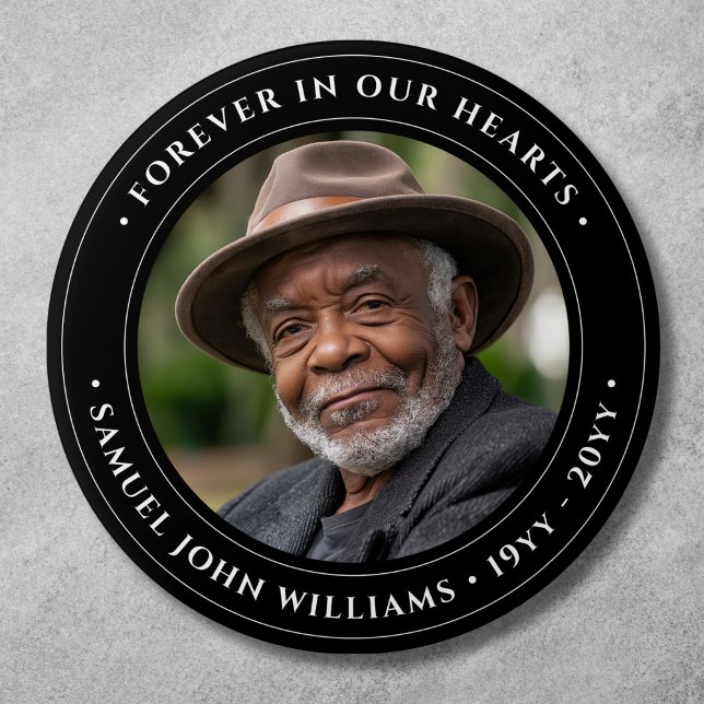 Gedenktribut an Foto Button (Photo Memorial Button)