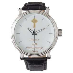 Gedenkuhr des Priesters, Jahrestag der Ordination Armbanduhr