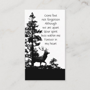 Gedenkveranstaltung Einladung Maskuline Stag Dez A