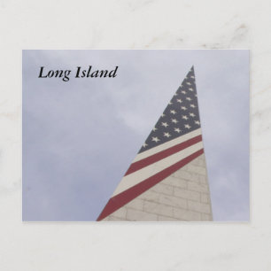 Gedenkveranstaltung für Long Island 2 Postkarte