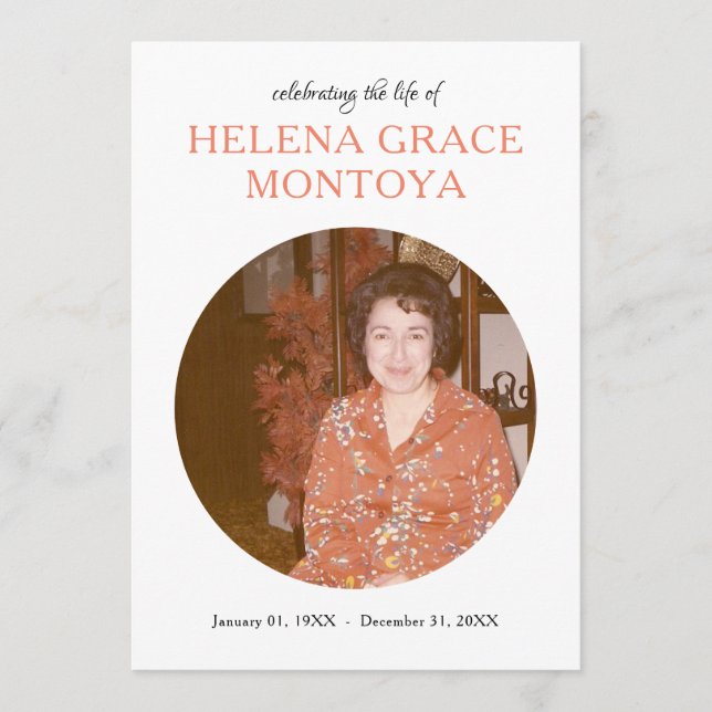 Gedenkveranstaltung zum Foto im Mittelpunkt Programm (Vorderseite)