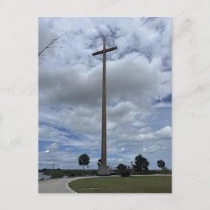 Gedenkversion 1565 Holzkreuz Postkarte