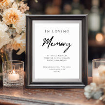 Gedenkzeichen zur Hochzeit - In Lieber Erinnerung