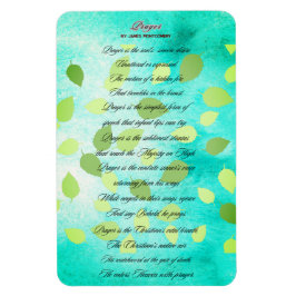 Gedicht des Gebet von James Montgomery Magnet