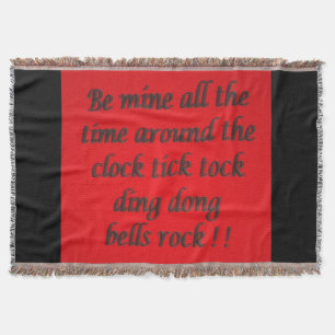 Gedicht für ein geliebtes Mischfarbenskript extrav Decke