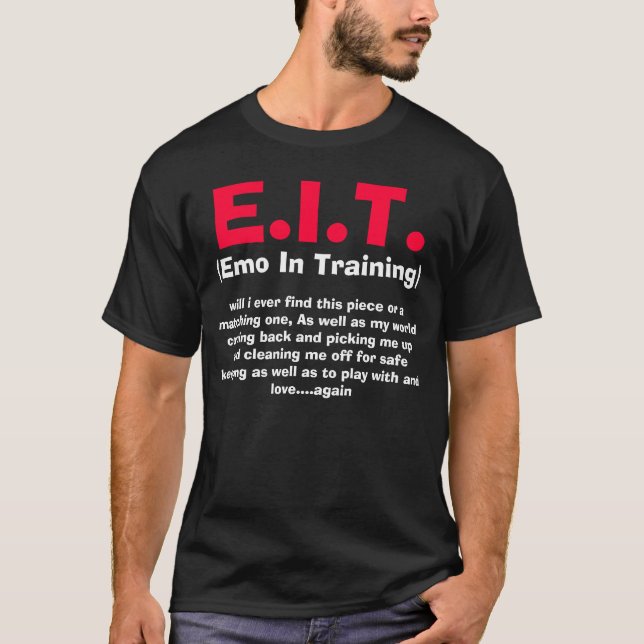 Gedicht/Jersey-Kreuzung T-Shirt (Vorderseite)
