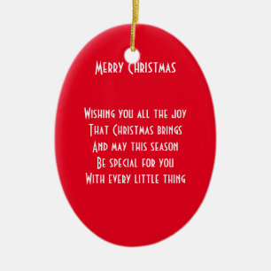 Gedicht Keramik Ornament