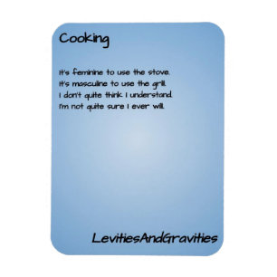 Gedicht Kitchen Magnet - Kochen