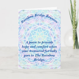 Gedicht: Komfort für Heimtierverluste; PBP, geklap Karte