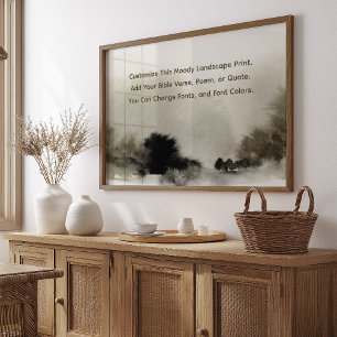 Gedicht nach Maß laden Ihre eigenen Worte Moderne Poster