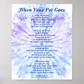 Gedicht: PB Poster Matte PB Beileid für männliche