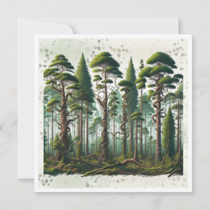 Gedicht über den Wald von Bäumen