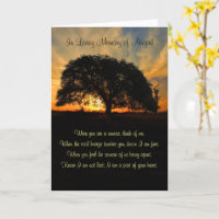 Gedicht und Individuelle Name des tiefsten Beileid