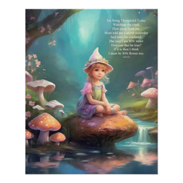 Gedicht: Verwirrt Poster (Vorderseite)