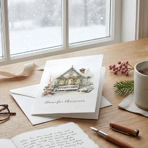 Gedicht Winter Szene Snowflakes Grüne Weihnachten