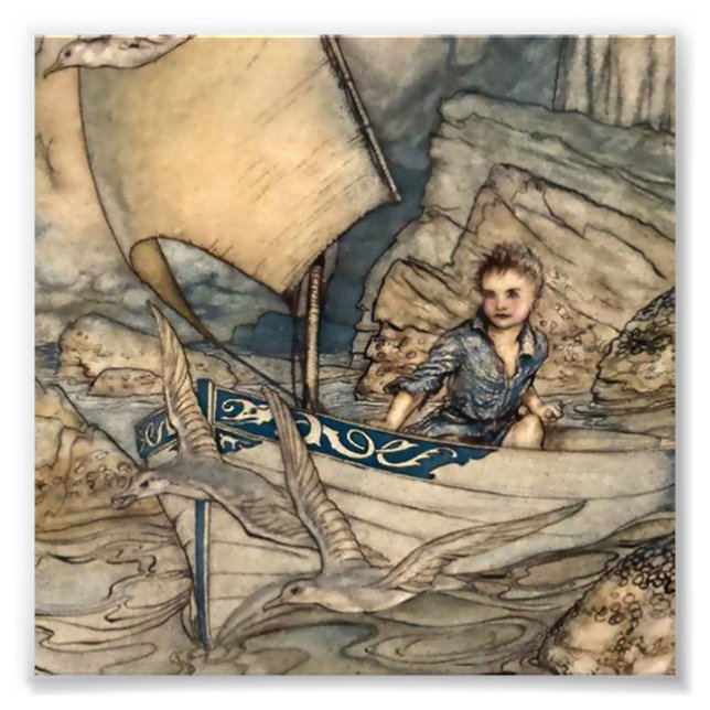 "Gedichte der Kindheit" von Arthur Rackham Fotodruck (Vorne)