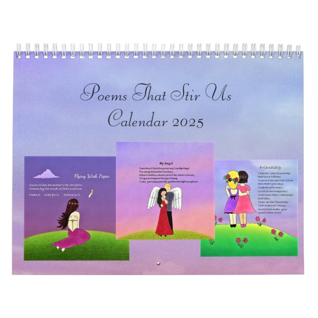 Gedichte, die uns 2025 Kalender Band 2 (Titelbild)
