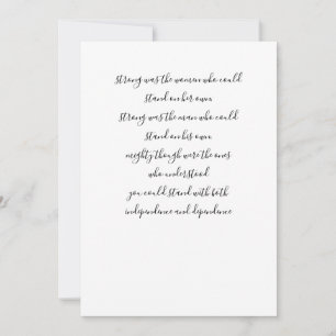 Gedichte treffen feiertagskarte