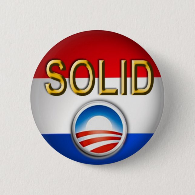 Gediegenes Gold Button (Vorderseite)