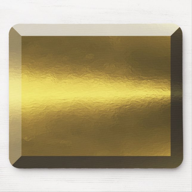 Gediegenes Gold Mousepad (Vorne)
