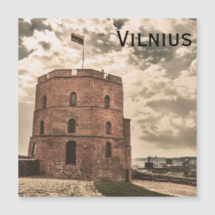 Gediminas Turm von Vilnius Magnet