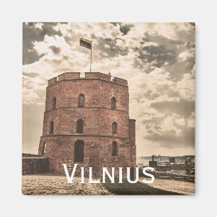 Gediminas-Turm von Vilnius Magnet