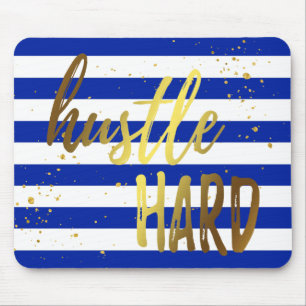 Gedränge-harter Goldfolien-Effekt Mousepad