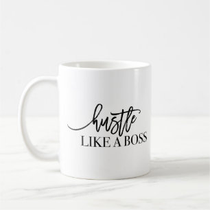 Gedränge wie eine Chef-Kaffee-Tasse Tasse