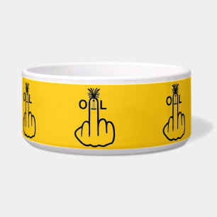 Gedreht Pet Bowl Oil Napf