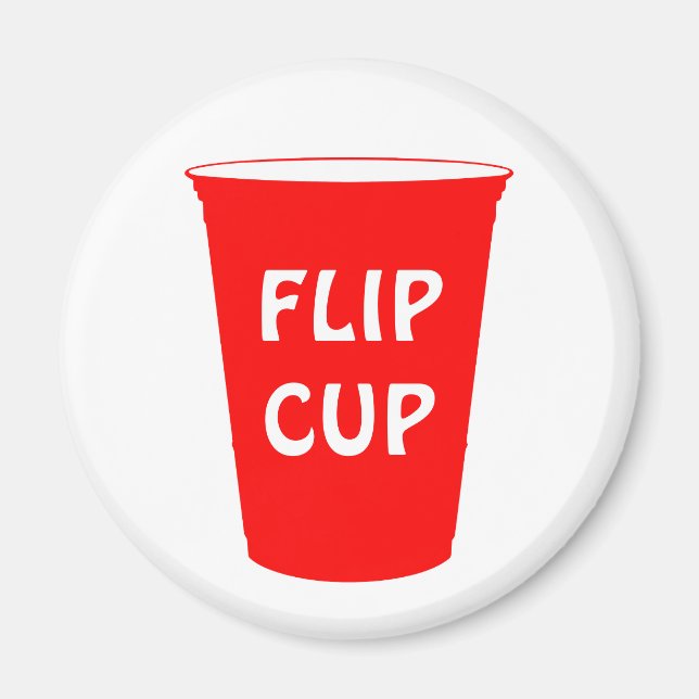 gedreht Tasse Magnet (Vorne)