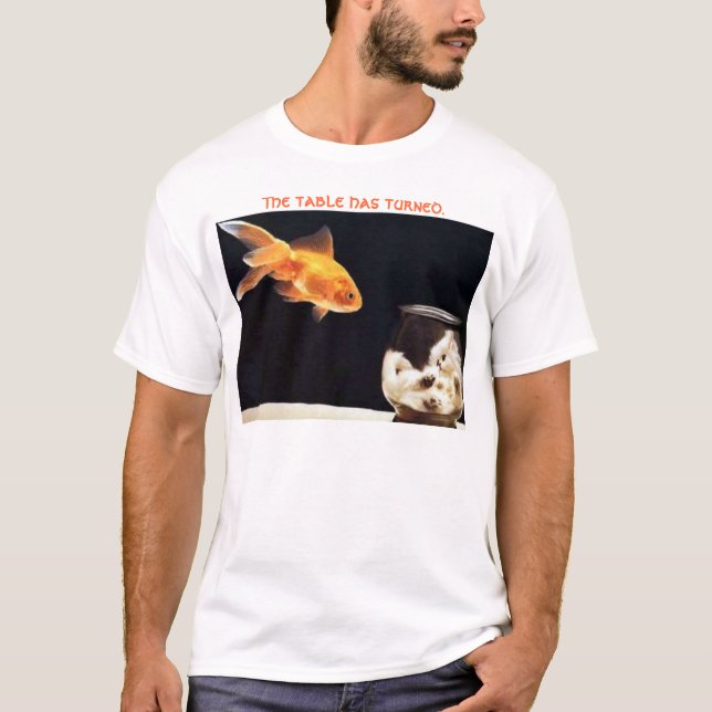 Gedrehte Tabelle T-Shirt (Vorderseite)