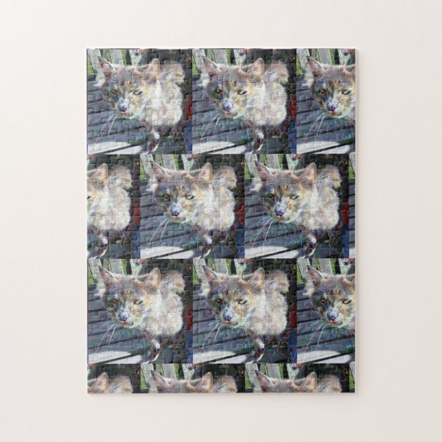 gedrehter Diner Puzzle (Vertikal)