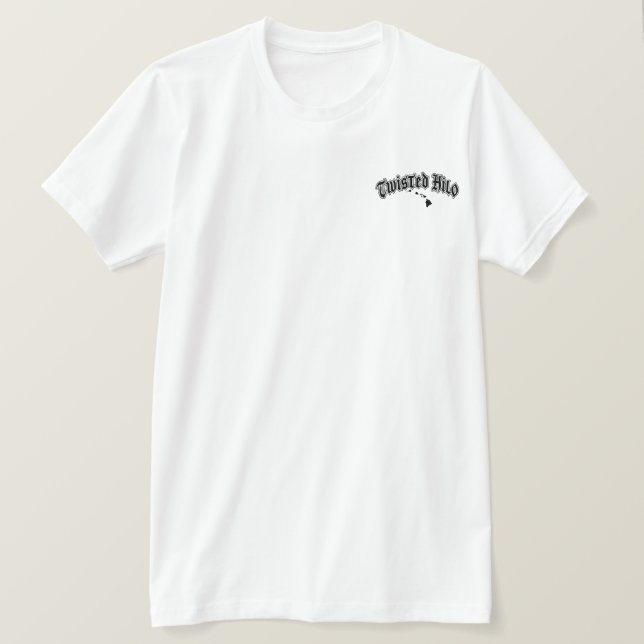 GEDREHTER HILO  T-Shirt (Design vorne)