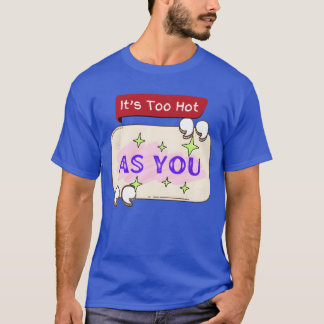 Gedruckt mit motivierendem Zitat So lustig wie du T-Shirt