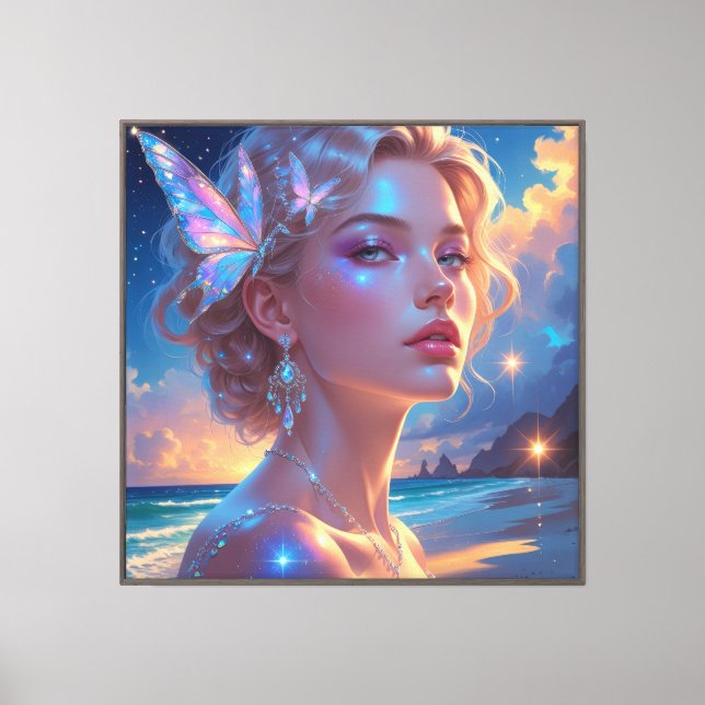 Gedruckte Leinwand (Vorderseite)