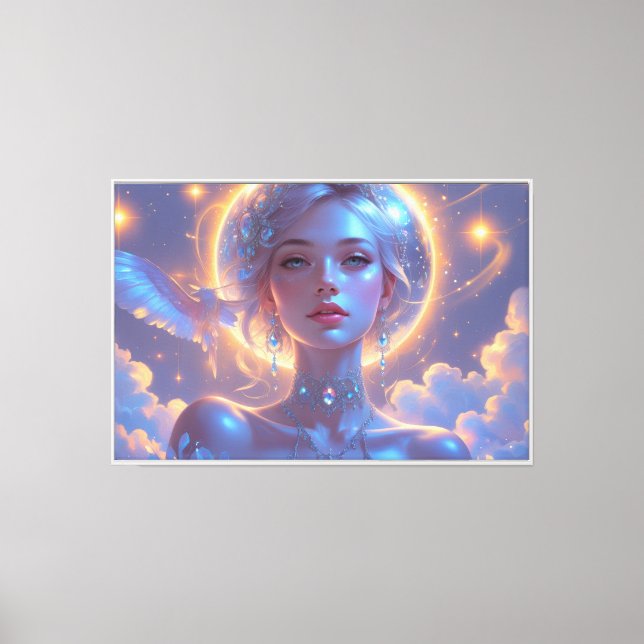 Gedruckte Leinwand (Vorderseite)