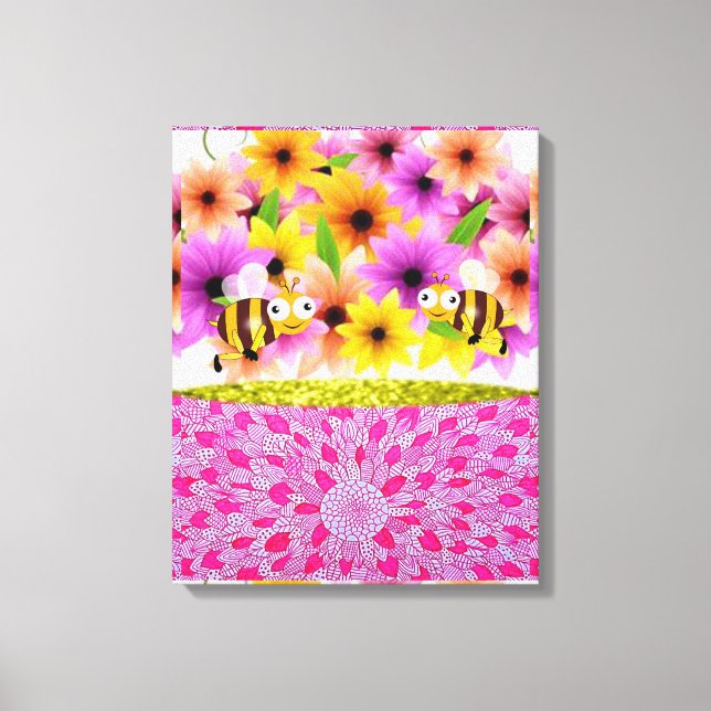 Gedruckter Canvas Muttertag Leinwanddruck (Vorderseite)
