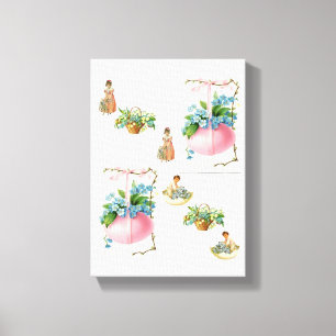 Gedruckter Canvas-Ostertag Leinwanddruck