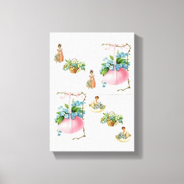 Gedruckter Canvas-Ostertag Leinwanddruck (Vorderseite)