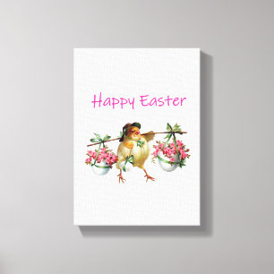Gedruckter Canvas-Ostertag Leinwanddruck