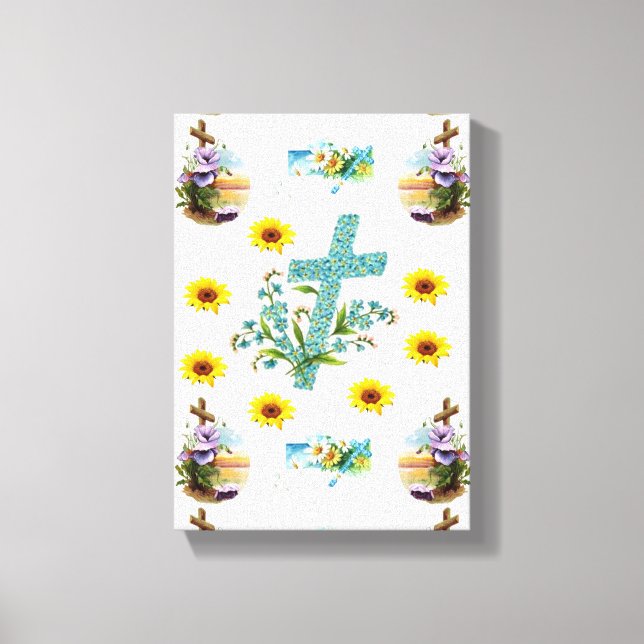 Gedruckter Canvas-Ostertag Leinwanddruck (Vorderseite)