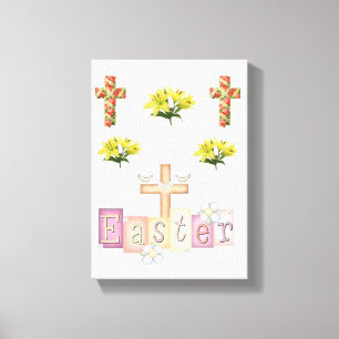 Gedruckter Canvas-Ostertag Leinwanddruck