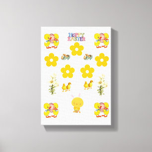 Gedruckter Canvas-Ostertag Leinwanddruck