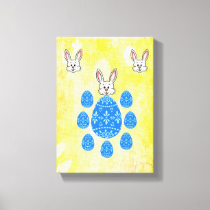 Gedruckter Canvas-Ostertag Leinwanddruck