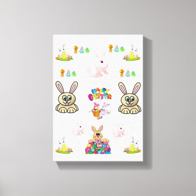 Gedruckter Canvas-Ostertag Leinwanddruck (Vorderseite)