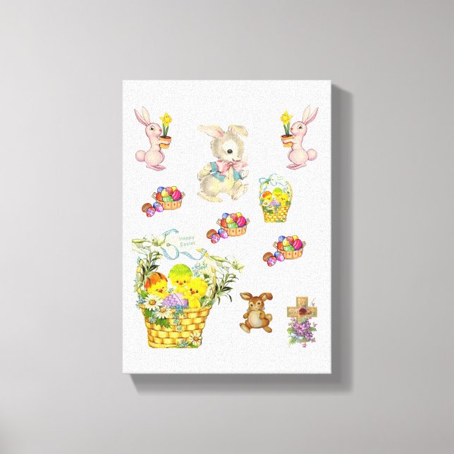 Gedruckter Canvas-Ostertag Leinwanddruck (Vorderseite)