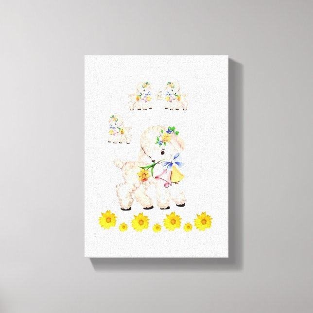 Gedruckter Canvas-Ostertag Leinwanddruck (Vorderseite)