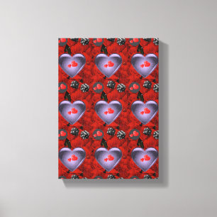 Gedruckter Canvas Valentinstag Leinwanddruck